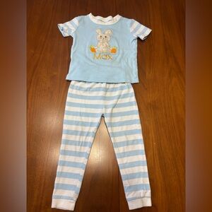 Max boy Easter/ Spring 3T bunny pajamas
